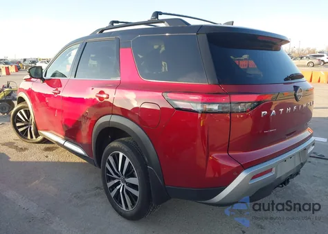 2023 Nissan Pathfinder Platinum 4Wd z USA, uszkodzony, nr VIN 5N1DR3DJ3PC272204